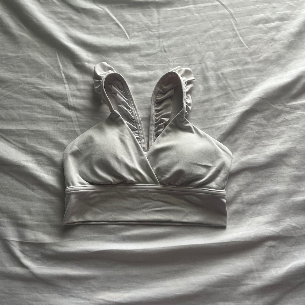 white aerie bikini top